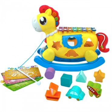 WOOPIE BABY Interaktyvus cimbolai arklys 8in1