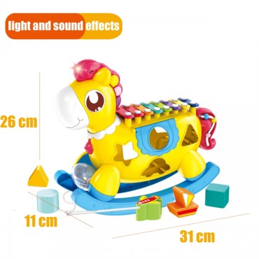 WOOPIE BABY Interaktyvus cimbolai arklys 8in1