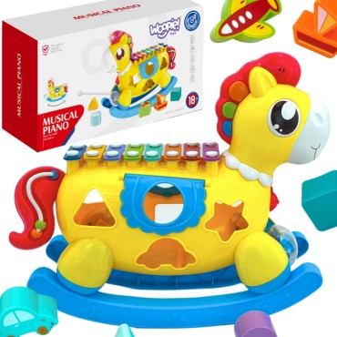 WOOPIE BABY Interaktyvus cimbolai arklys 8in1