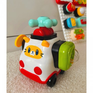 WOOPIE BABY Montessori Manipulative Kitten Car Construction Kit 1