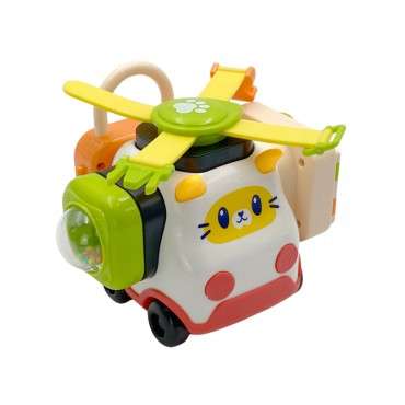 WOOPIE BABY Montessori Manipulative Kitten Car Construction Kit 1