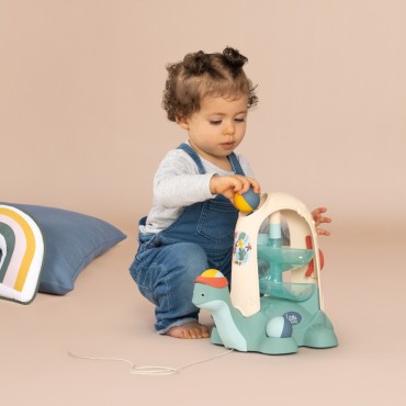 SMOBY LITTLE Užtraukiamas vėžlys su kamuoliuku 12m+