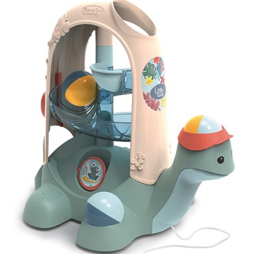 SMOBY LITTLE Užtraukiamas vėžlys su kamuoliuku 12m+