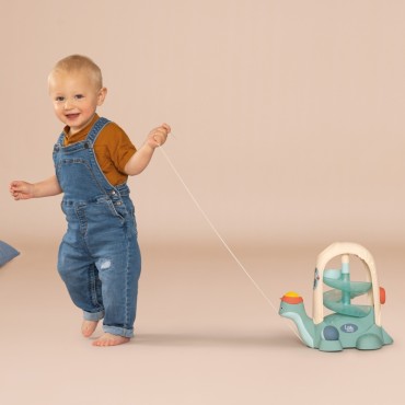 SMOBY LITTLE Užtraukiamas vėžlys su kamuoliuku 12m+