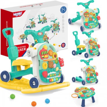 WOOPIE BABY Walker 5in1 daugiafunkcinis mėlynas 1+