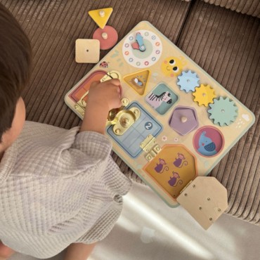 TOOKY TOY Manipuliavimo lenta Spynos Pavaros Rūšiavimo Laikrodis