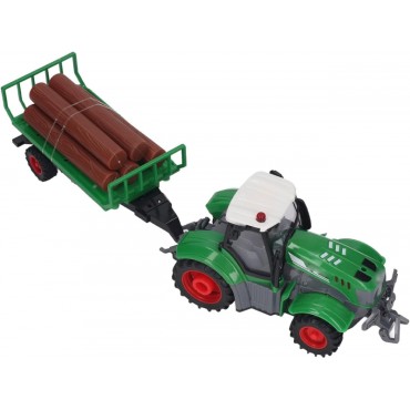 WOOPIE nuotoliniu būdu valdomas traktorius ir priekaba RC – mastelis 1:24