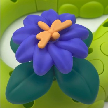 WOOPIE Montessori Magic Garden statybiniai blokeliai XXL 93 vnt.