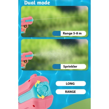 WOOPIE UFO MONSTER vandens pistoletas su kuprine - Talpa 2,1 l