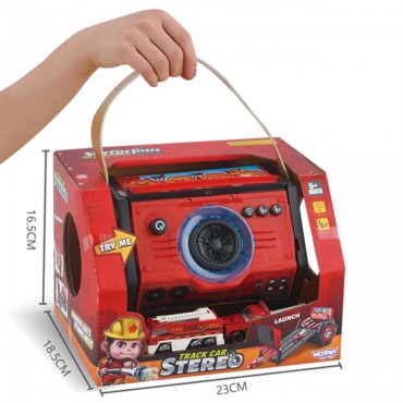 WOOPIE Surfurious Downhill Track 2in1 Boombox + 2 automobiliai