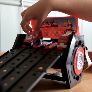 WOOPIE Surfurious Downhill Track 2in1 Boombox + 2 automobiliai
