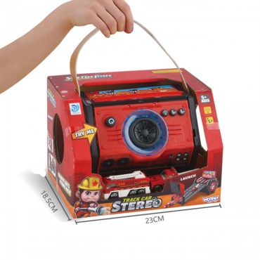 WOOPIE Surfurious Downhill Track 2in1 Boombox + 2 automobiliai