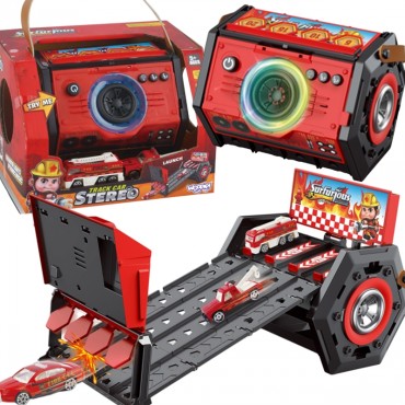 WOOPIE Surfurious Downhill Track 2in1 Boombox + 2 automobiliai