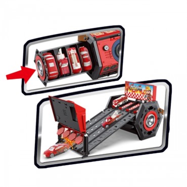 WOOPIE Surfurious Downhill Track 2in1 Boombox + 2 automobiliai
