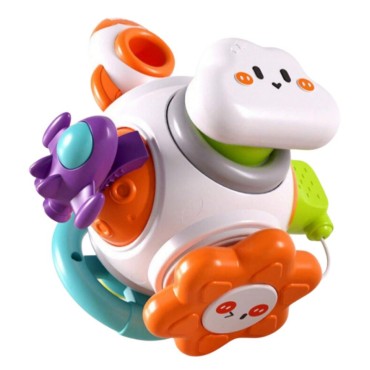 WOOPIE BABY Kosminės raketos kamuolys 6in1 Montessori 18m+