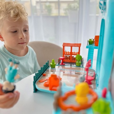 WOOPIE Little Vet rinkinys 3in1 šunų namelis kuprinėje