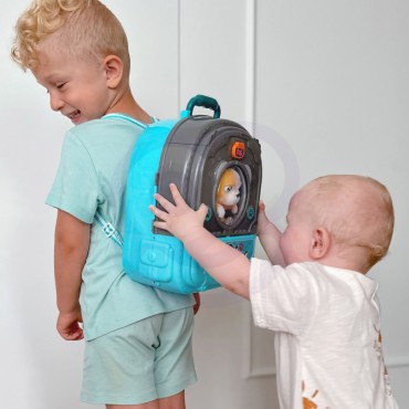 WOOPIE Little Vet rinkinys 3in1 šunų namelis kuprinėje