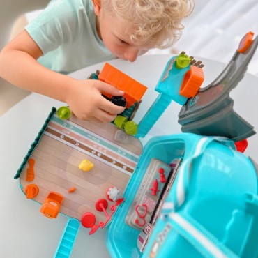 WOOPIE Little Vet rinkinys 3in1 šunų namelis kuprinėje