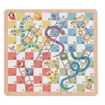 TOOKY TOY loginiai stalo žaidimai 2in1 Ludo Chinese + Free the Animals