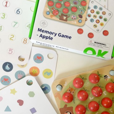 TOOKY TOY Memory Apple atminties žaidimas