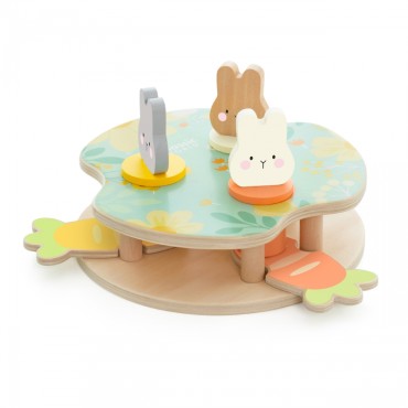 Žaidimas CLASSIC WORLD Wooden Pop Up Bunnies 12m+