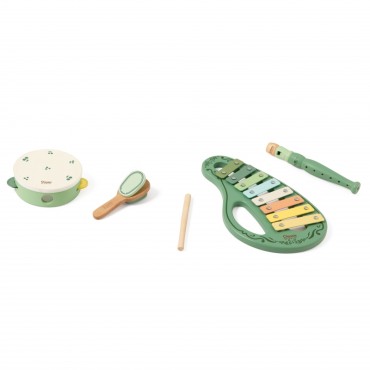 CLASSIC WORLD Medinis senovinių muzikos instrumentų rinkinys 18ms+