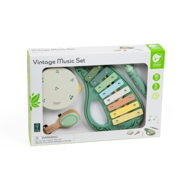 CLASSIC WORLD Medinis senovinių muzikos instrumentų rinkinys 18ms+