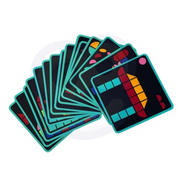 TOOKY TOY medinė mozaikinė Montessori dėlionė