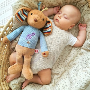 WOOPIE BABY Interaktyvus pliušinis šuo su garsu ir šviesa