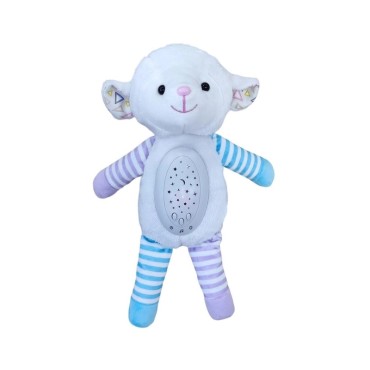 WOOPIE BABY Interaktyvi pliušinė avelė 2in1 projektorius