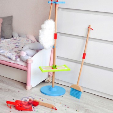 TOOKY TOY medinis valymo rinkinys vaikams 6 el.