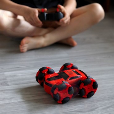 WOOPIE nuotoliniu būdu valdomas automobilio RC Acrobat 360 sukimasis su 2,4 GHz nuotolinio valdymo pultu