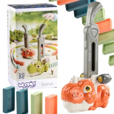 WOOPIE interaktyvus šuniukas dinozauras Domino Orange