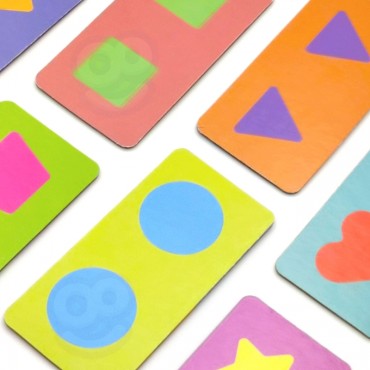 WOOPIE Mokomasis žaidimas Transporto gyvūnai Dėlionės Domino Montessori