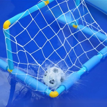 WOOPIE vandens rinkinys Krepšinis 2in1 Futbolas Vartai + Kamuoliai + Pompa