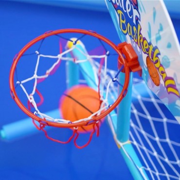 WOOPIE vandens rinkinys Krepšinis 2in1 Futbolas Vartai + Kamuoliai + Pompa