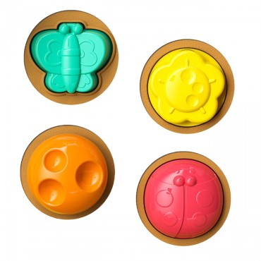 WOOPIE BABY Lavinantis žaislas Pop Up Animals Happy Farm POP-UP