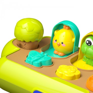 WOOPIE BABY Lavinantis žaislas Pop Up Animals Happy Farm POP-UP