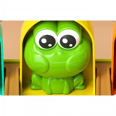 WOOPIE BABY Lavinantis žaislas Pop Up Animals Happy Farm POP-UP