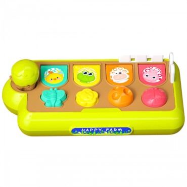 WOOPIE BABY Lavinantis žaislas Pop Up Animals Happy Farm POP-UP