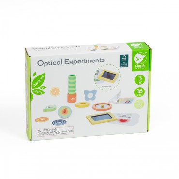 CLASSIC WORLD Optical Experiments Sensory Set Senses Training 16 vnt.