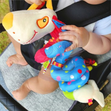 WOOPIE BABY minkštas spiralinis pakabukas, skirtas šunų vežimėliui
