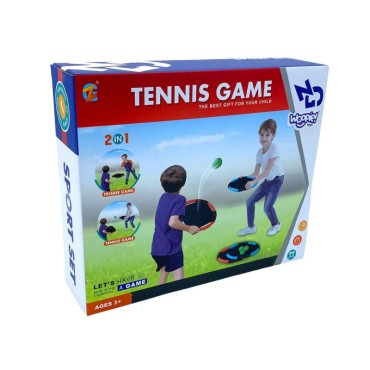 WOOPIE 2in1 teniso frisbio arkadinis žaidimas