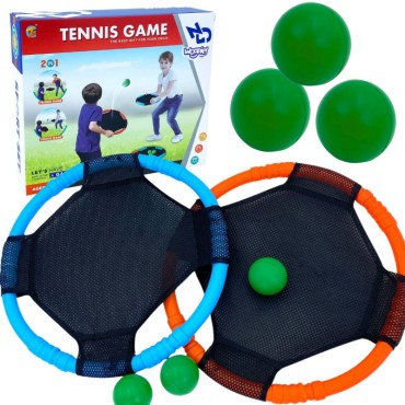 WOOPIE 2in1 teniso frisbio arkadinis žaidimas