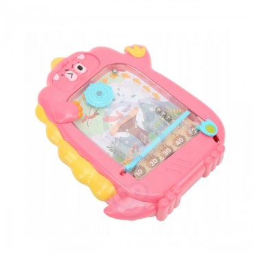 WOOPIE Znikopis magnetinė lenta 2in1 arkadinis žaidimas Pinball Flipper Pink