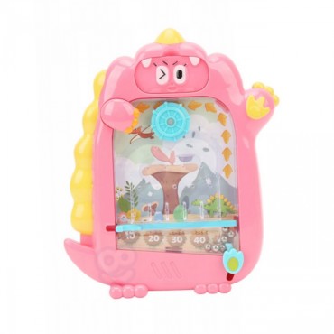 WOOPIE Znikopis magnetinė lenta 2in1 arkadinis žaidimas Pinball Flipper Pink