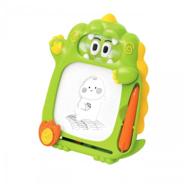 WOOPIE Znikopis magnetinė lenta 2in1 arkadinis žaidimas Pinball Flipper Green