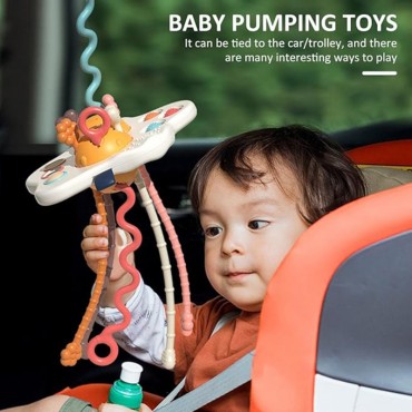 WOOPIE BABY sensorinis žaislas Montessori dantų barškutis Daugiafunkcis NSO