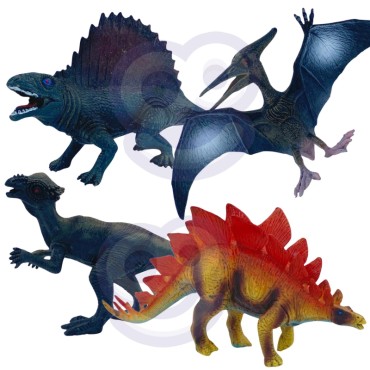 WOOPIE XL dydžio dinozaurų figūrėlių rinkinys + kilimėlis