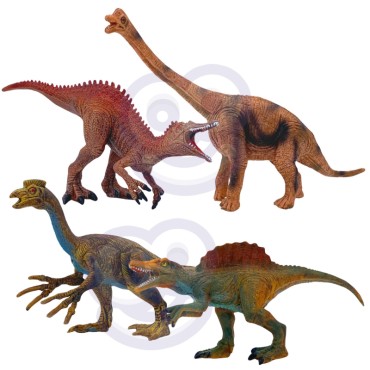 WOOPIE XL dydžio dinozaurų figūrėlių rinkinys + kilimėlis
